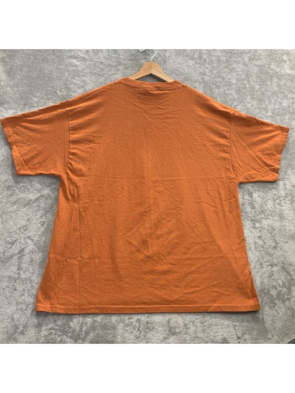 Vintage Looney Tunes Shirt Mens XL Orange Out Of This World Cartoon Characters - Picture 7 of 7